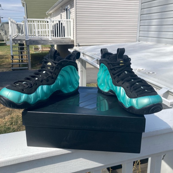 Nike Air Foamposite Pro Island Green Size 9 Mens main image 9